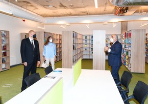 UNEC-in yeni korpusunun açılışında, Prezident və birinci xanim iştirak etdi