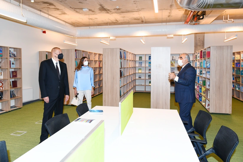 UNEC-in yeni korpusunun açılışında, Prezident və birinci xanim iştirak etdi