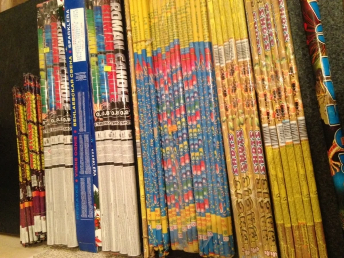 Bakıda 134 ədəd müxtəlif pirotexniki ləvazimatlar aşkar edilərək götürülüb