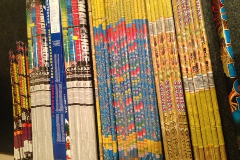 Bakıda 134 ədəd müxtəlif pirotexniki ləvazimatlar aşkar edilərək götürülüb