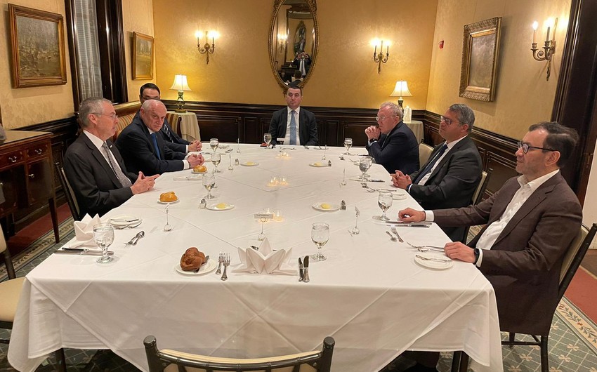 Ambassadors of Azerbaijan, Turkey and Israel to US meet
