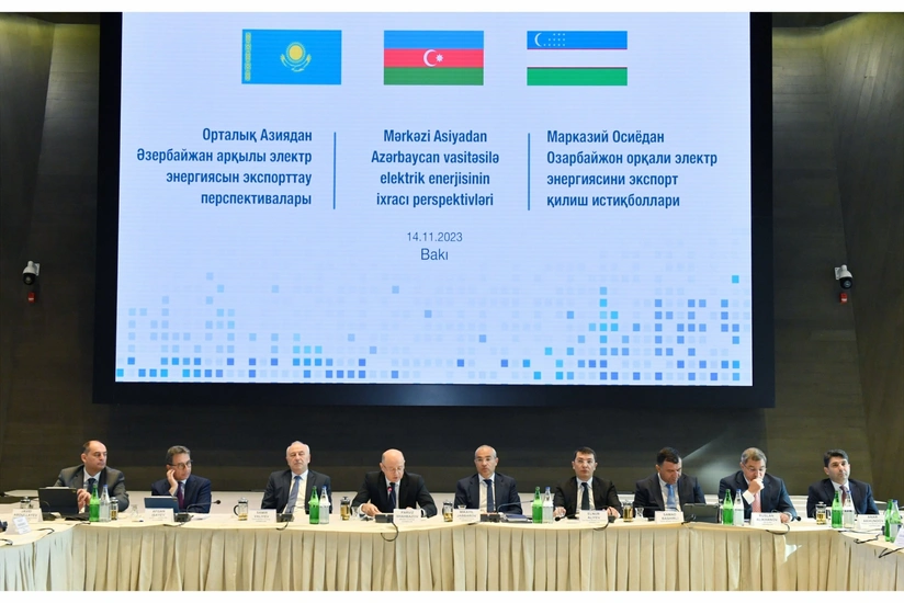 Azerbaijan mulls transportation of electricity from Central Asia
