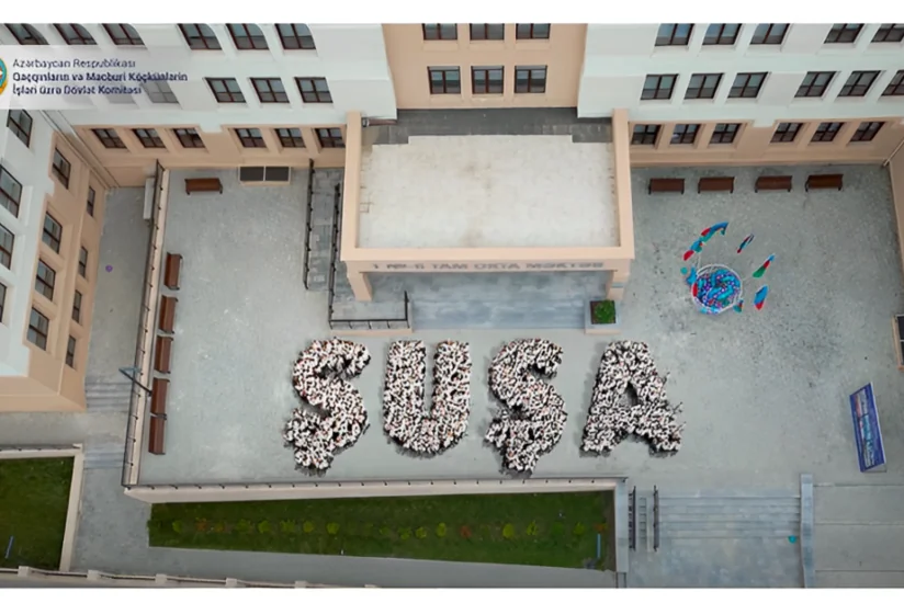 Şuşada fləşmob keçirilib