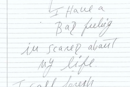 Revealed letters that Michael Jackson wrote before his death