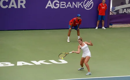 “Baku Cup – 2015” Beynəlxalq tennis turnirinin altıncı günü başa çatıb