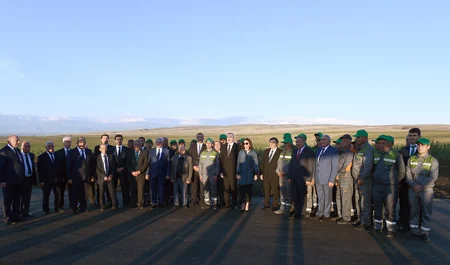 President Ilham Aliyev attends opening of Gakh Agropark