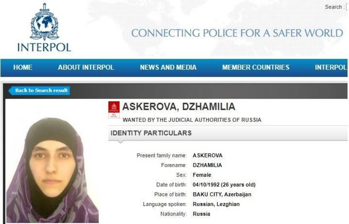 Rusiya silahlı qruplaşmaya qoşulan azərbaycanlı qadını “İnterpol” xətti ilə axtarışa verib