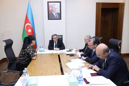 Səfərbərlik Xidmətinin rəisi Şəmkirdə vətəndaşları qəbul edib