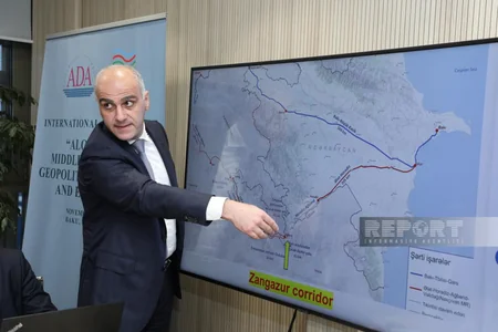 Azərbaycanın qlobal nəqliyyat şəbəkəsində tutduğu strateji mövqe təqdim edilib