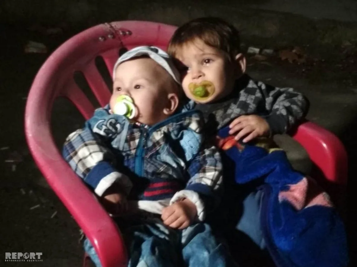 Bərdədə küçəyə atılan uşaqlar körpələr evinə verilib