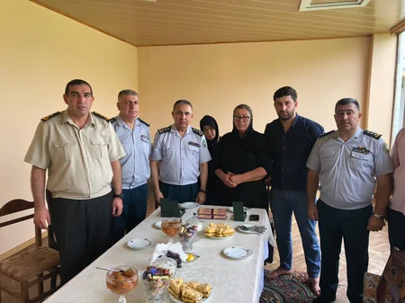 DSX rəhbərliyi şəhid sərhədçilərin ailələrinə və Vətən müharibəsi qazilərinə baş çəkib