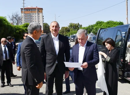 Azərbaycan ilə Özbəkistan prezidentləri və xanımları Şuşaya səfər ediblər - YENİLƏNİB