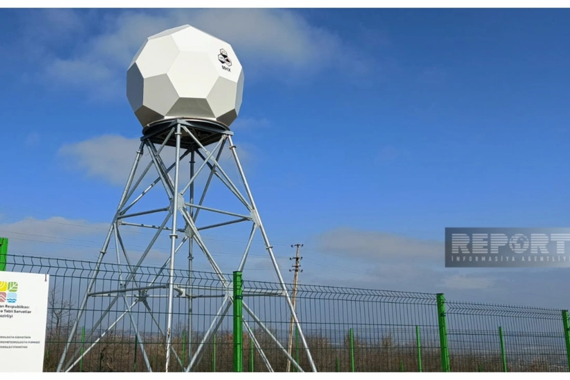 Qubada yeni meteoroloji dopler radar quraşdırılıb, dolu-leysan yağacağı əvvəldən məlum olacaq