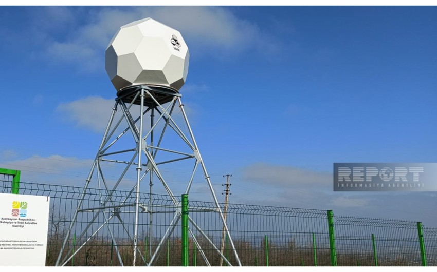 Qubada yeni meteoroloji dopler radar quraşdırılıb, dolu-leysan yağacağı əvvəldən məlum olacaq