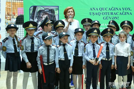 Bakıda “Ana qucağına yox, uşaq oturacağına güvən!” adlı tədbir keçirilib - FOTO