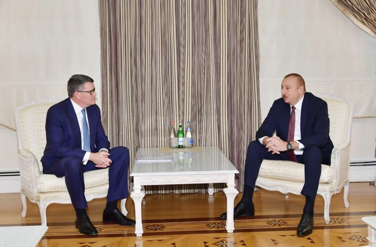 President Ilham Aliyev received CISCO delegation