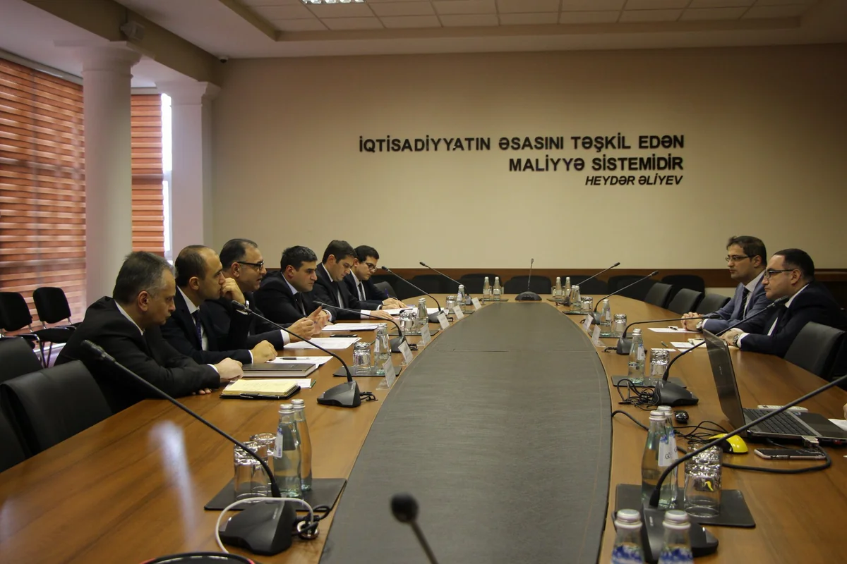 MBNP-də “ERNST&Young” şirətinin nümayəndə heyəti ilə görüş keçirilib