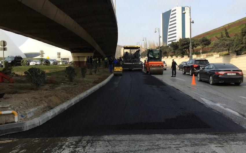 ​Another roadway expanded in Baku
