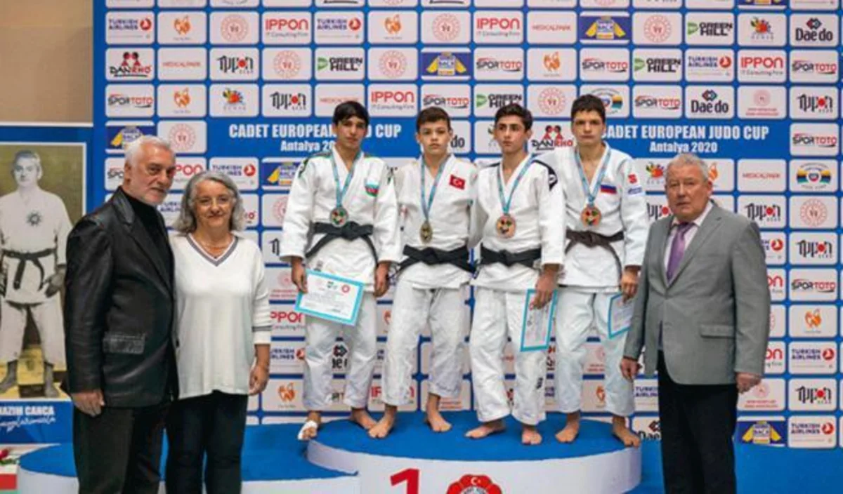 Azərbaycanın yeniyetmə cüdoçuları Avropa kubokunda 4 medal qazandı - FOTO