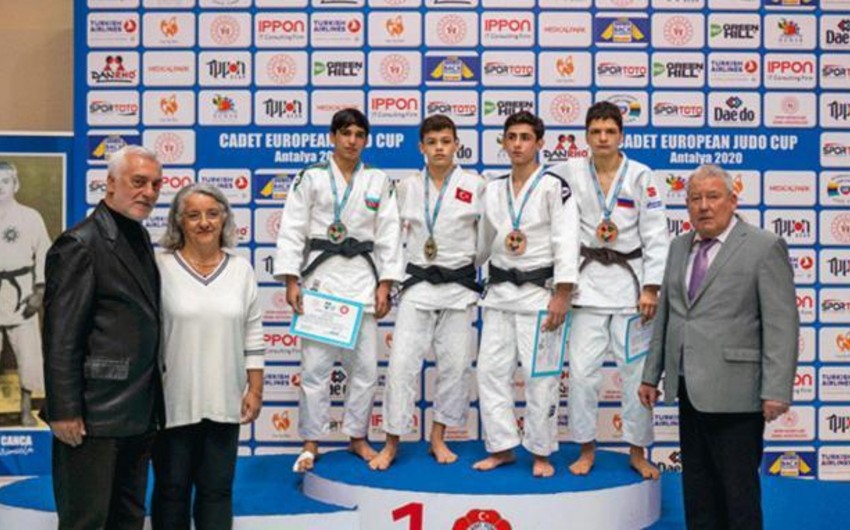 Azərbaycanın yeniyetmə cüdoçuları Avropa kubokunda 4 medal qazandı - FOTO