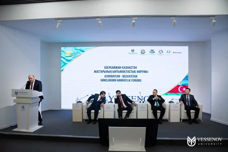 Aktauda Azərbaycan - Qazaxıstan gənclərinin həmrəylik forumu keçirilib