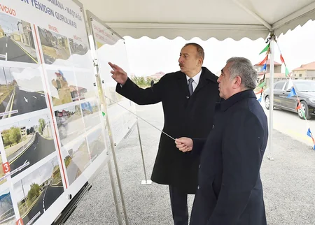 Prezident Sabunçu və Suraxanı rayonlarında yenidən qurulan avtomobil yollarının açılışında iştirak edib - YENİLƏNİB