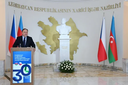 Event held on anniversary of diplomatic relations between Azerbaijan, Czech Republic