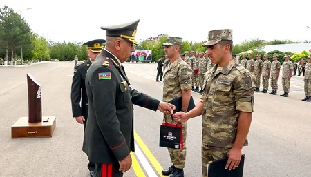 Next special training courses successfully completed in Combined Arms Army 