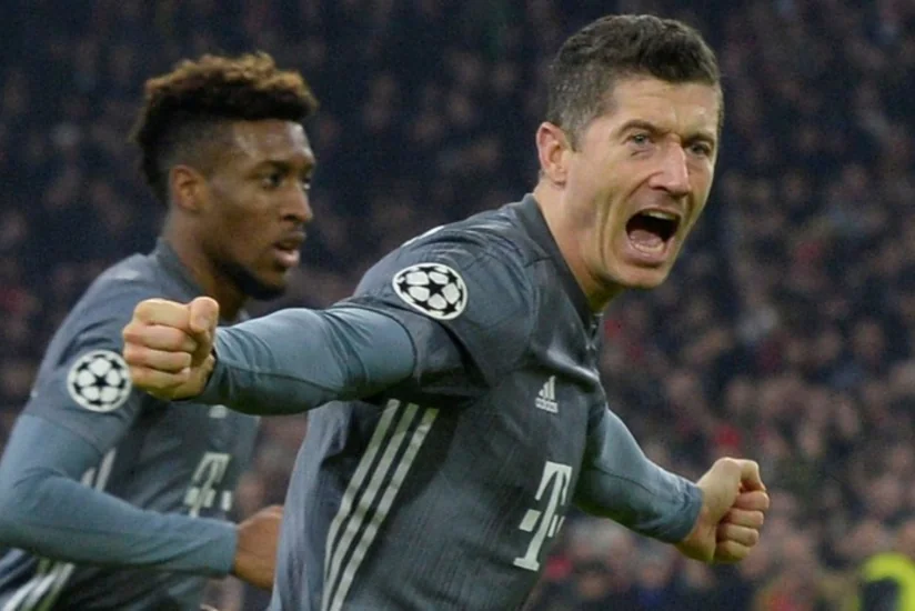 Форвард Баварии Левандовски стал лучшим бомбардиром группового раунда Лиги чемпионов