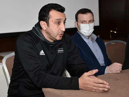 AFFA rəsmiləri yığma üzvləri ilə görüşüb