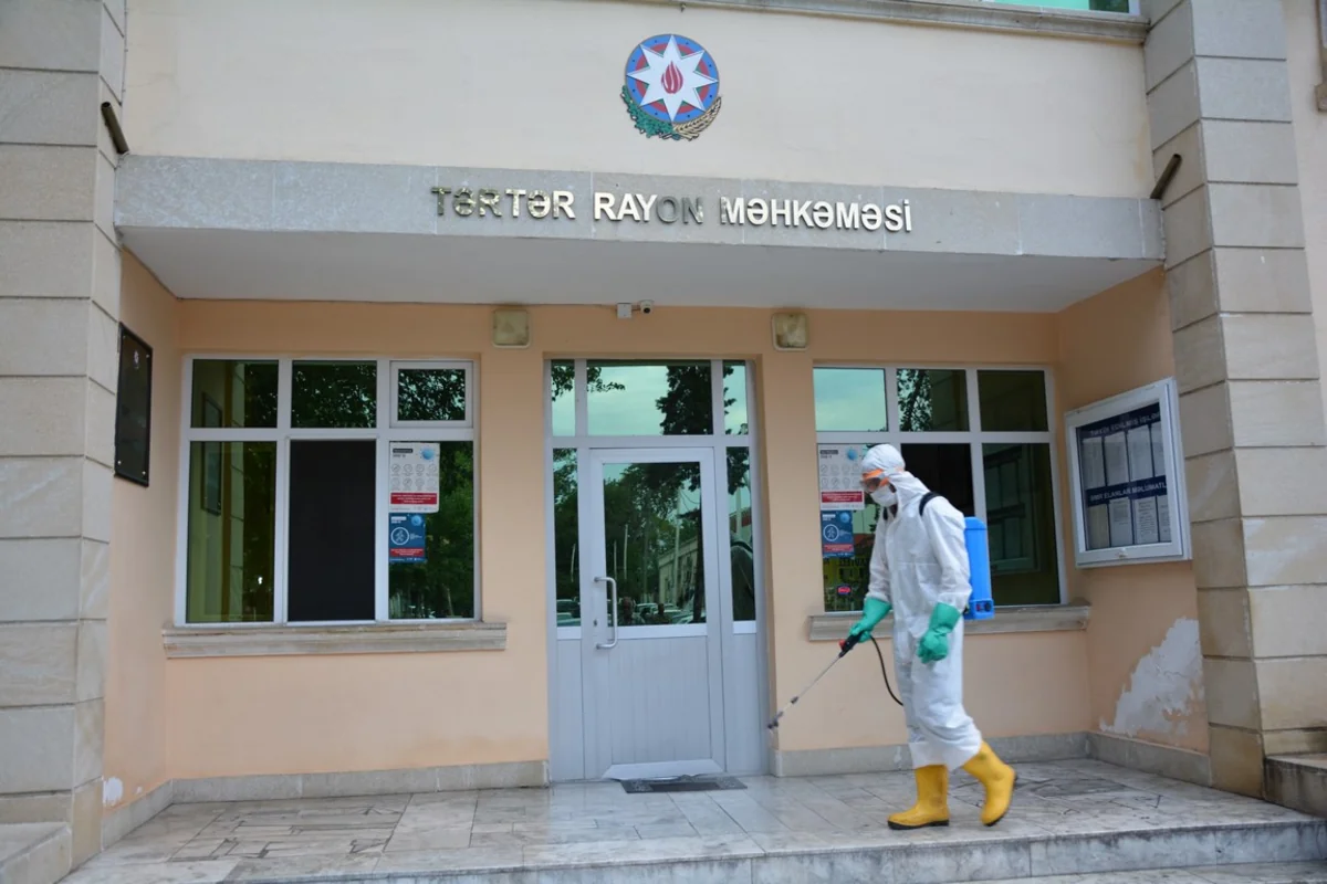 Ermənilər Tərtərdə məhkəmə binasını və təcili yardım maşınını atəşə tutub, ölən və yaralananlar var