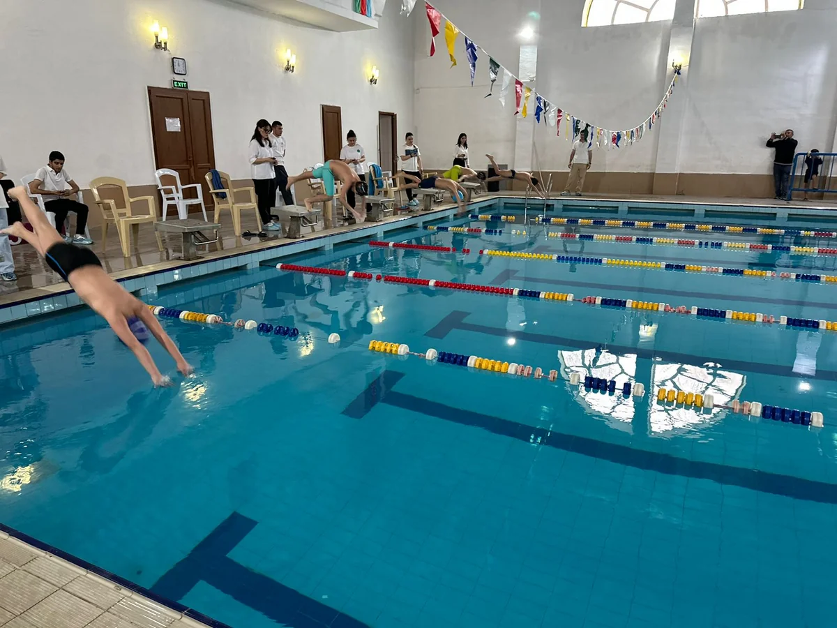 Состоялся второй этап Детской лиги по плаванию