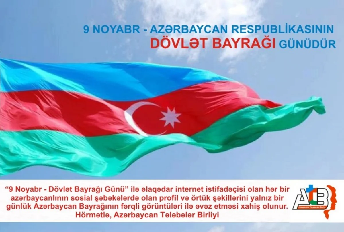 ​Azərbaycan Tələbələr Birliyi “Bayraq günü” üçün həmrəylik çağırışı edib