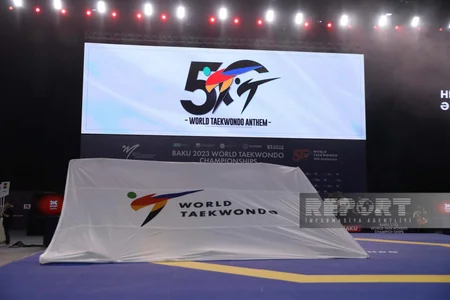 Prezident İlham Əliyev və Mehriban Əliyeva Bakıda taekvondo üzrə dünya çempionatının açılış mərasimini izləyiblər - YENİLƏNİB