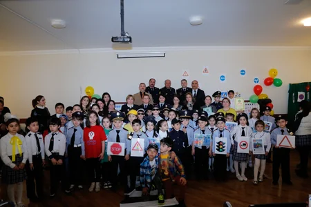 ​Vaqif Əsədov: “Azyaşlılara yol hərəkəti qaydalarının öyrədilməsi vacibdir” - FOTO