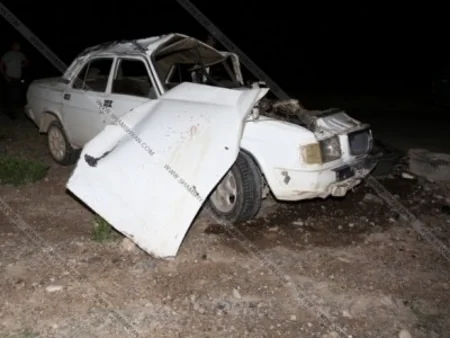 Ermənistan hərbçisi yol qəzasında ölüb