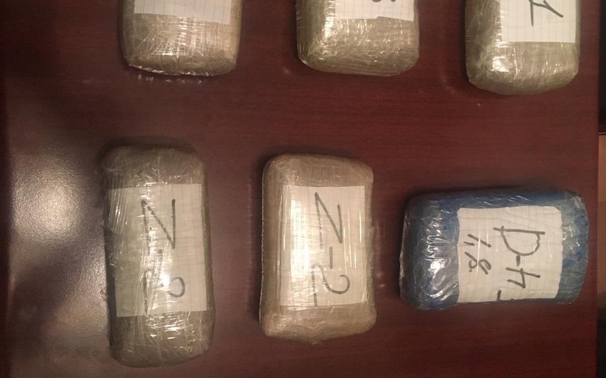 Cəlilabadda avtomobildən 10 kiloqramdan artıq heroin aşkarlandı