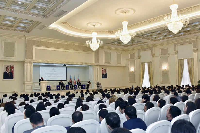 Sumqayıtda Azərbaycan Gənclərinin VIII Forumu çərçivəsində zona toplantısı keçirilib