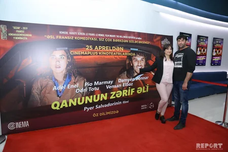 “CinemaPlus”da “Qanunun zərif əli” komediyası nümayiş etdirilib