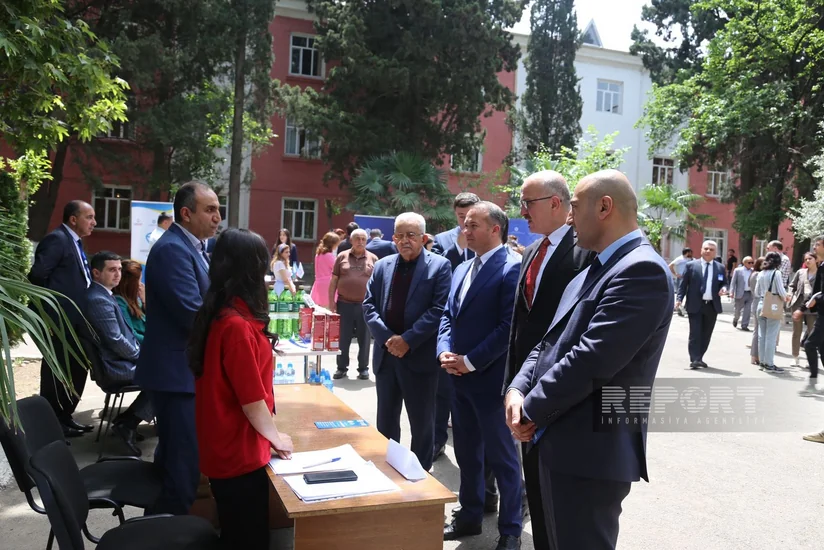 Gəncədə əmək yarmarkası keçirilib