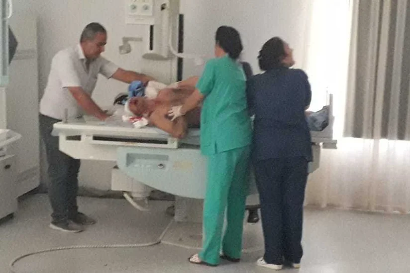 Kürdəmirdə binadan yıxılan fəhlə xəstəxanada dünyasını dəyişib - FOTO - YENİLƏNİB