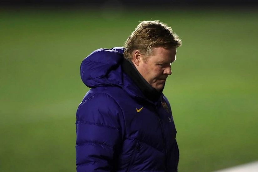 Рональд Куман покинул пост главного тренера Барселоны