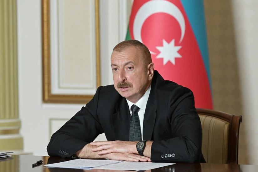 Президент Ильхам Алиев прибыл в Гобустанский район