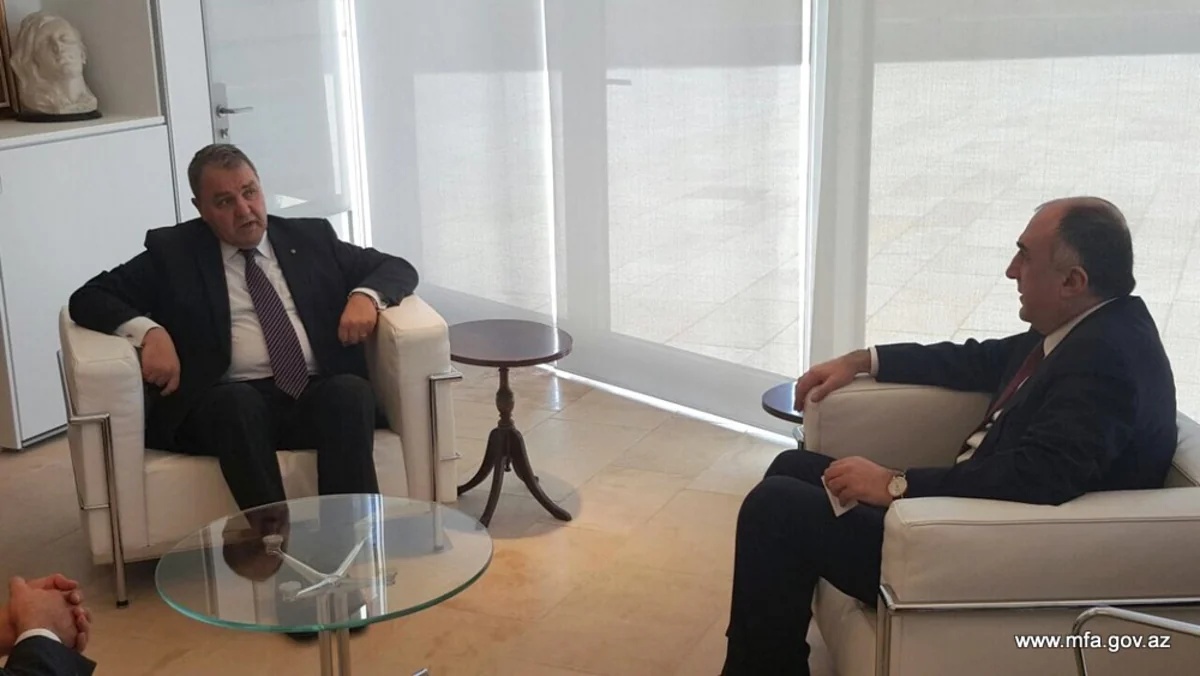 Elmar Məmmədyarov Malta Parlamentinin spikeri ilə görüşüb