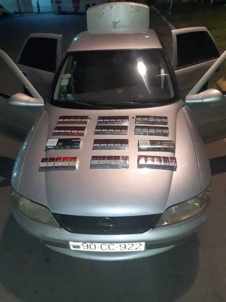 Gürcüstandan Azərbaycana qanunsuz yolla külli miqdarda siqaret gətirilməsinin qarşısı alınıb