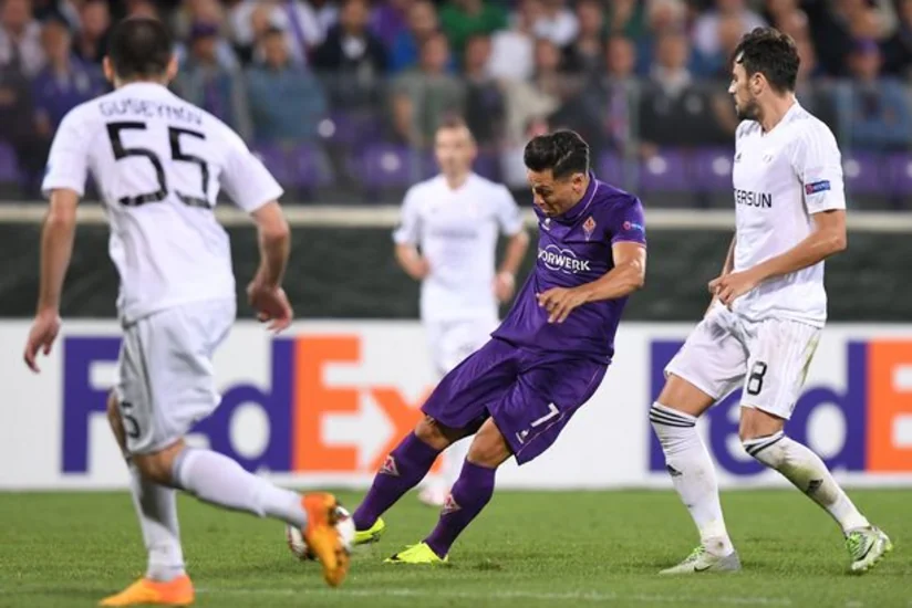 Fiorentinanın futbolçusu Qarabağa vurduğu qolu xərçəngdən əməliyyat olunan həyat yoldaşına həsr edib