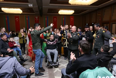 Türkiyədə müalicə alan qazilərimiz üçün Novruz bayramı şənliyi təşkil olunub
