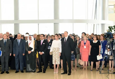 President Ilham Aliyev attended the opening of the 3rd World Forum on Intercultural Dialogue - PHOTOS