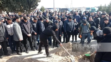 Türkiyədə zəlzələdə həlak olan Şahin Vəliyev Gəncədə dəfn olunub - YENİLƏNİB