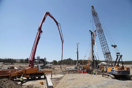 ​Sumqayıt Kimya Sənaye Parkında tikinti-quraşdırma işləri davam edir